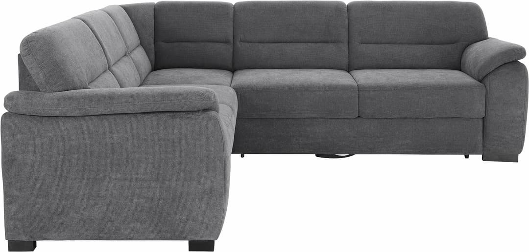 sit&more Ecksofa Montego L-Form | Grau