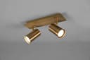 TRIO Leuchten Deckenstrahler Marley | Gold 2