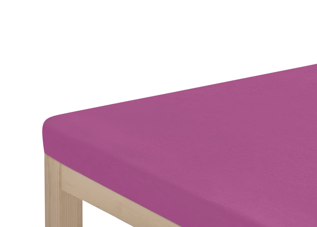 OTTO home Spannbettlaken Topper Basic | Pink