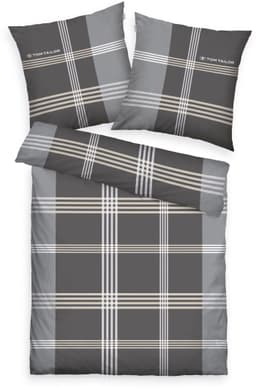 TOM TAILOR HOME Bettwäsche Ole | Grau