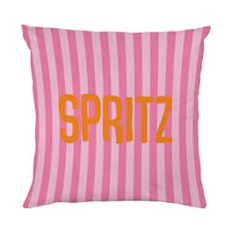 queence Dekokissen Spritz gestreift | Mehrfarbig