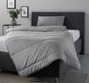 OTTO home Microfaserbettdecke + Microfaserkissen Clarra Spar Set