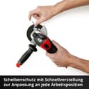 Einhell Akku-Winkelschleifer TE-AG 18 Li-Solo | Mehrfarbig 5