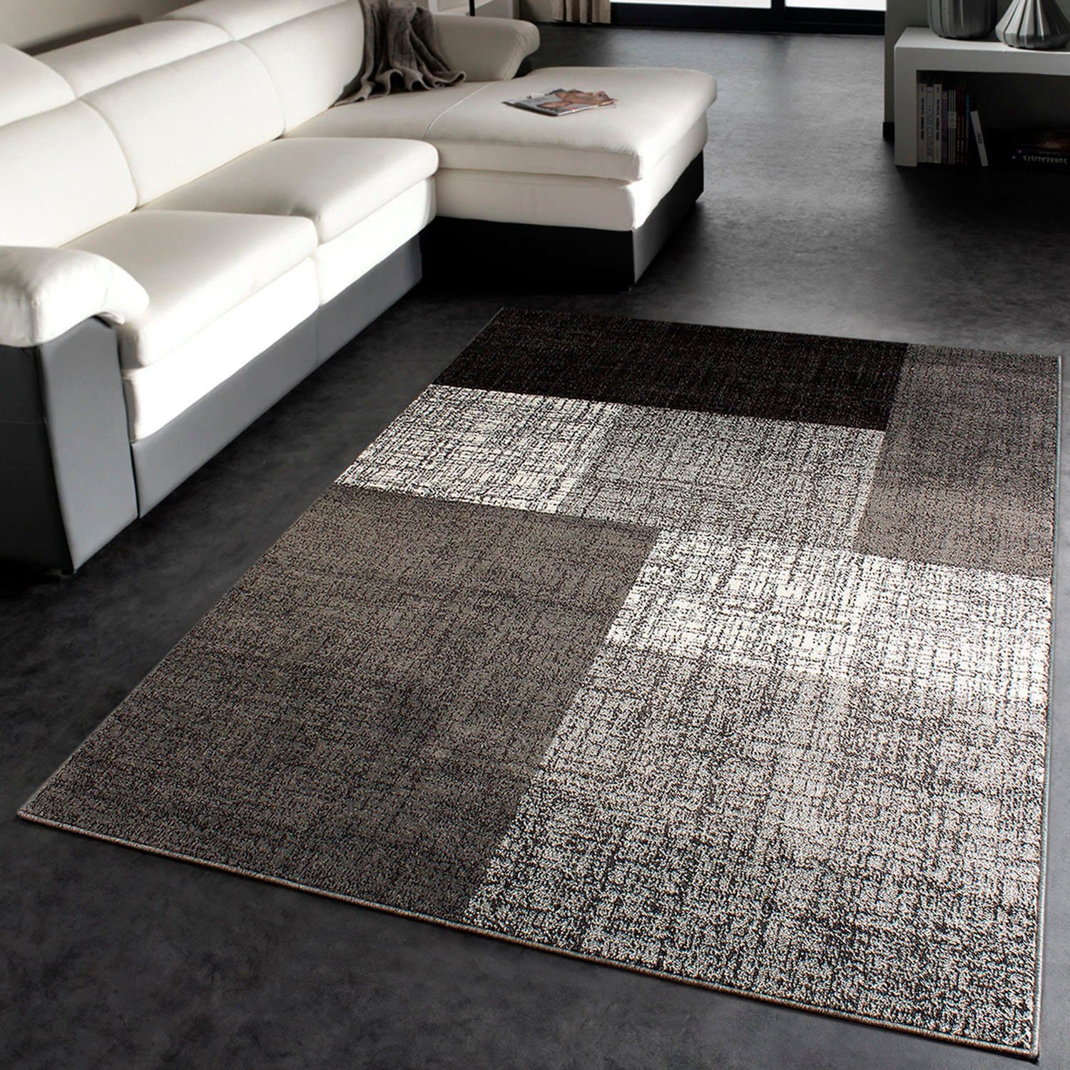 Paco Home Teppich Mondial 105 | Grau