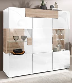 OTTO home Highboard Toledo | Weiß