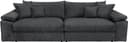 Home affaire Big-Sofa Soft&Cosy XXL | Schwarz