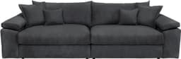 Home affaire Big-Sofa Soft&Cosy XXL | Schwarz