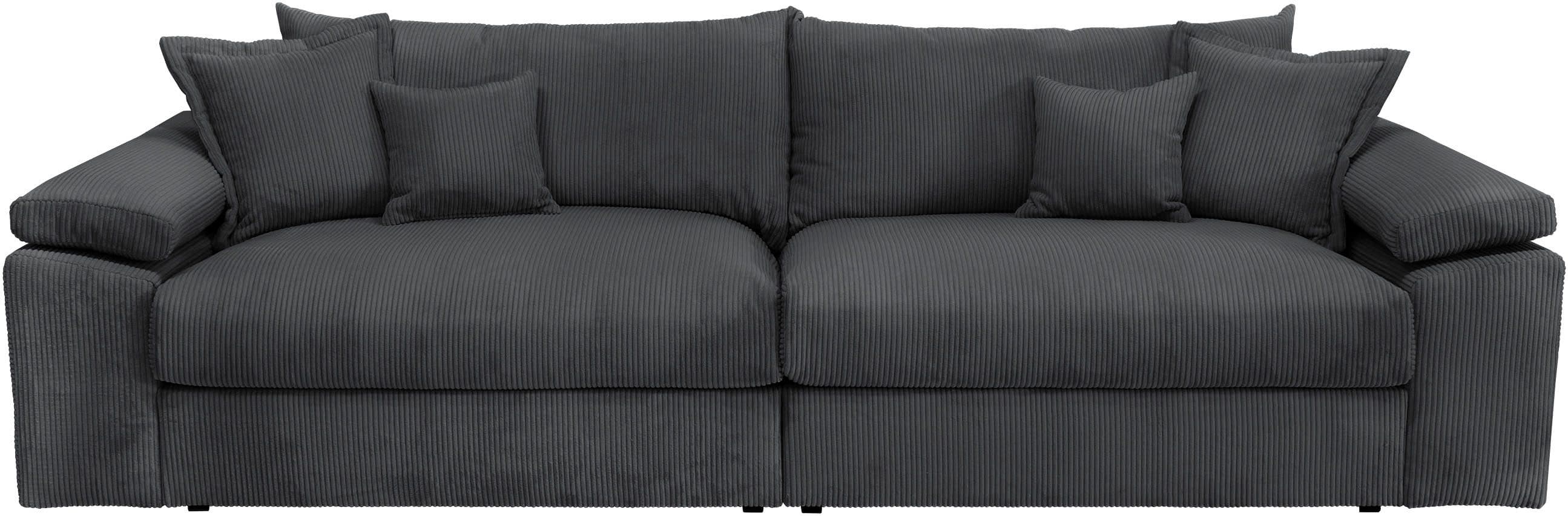 Home affaire Big-Sofa Soft&Cosy XXL | Schwarz