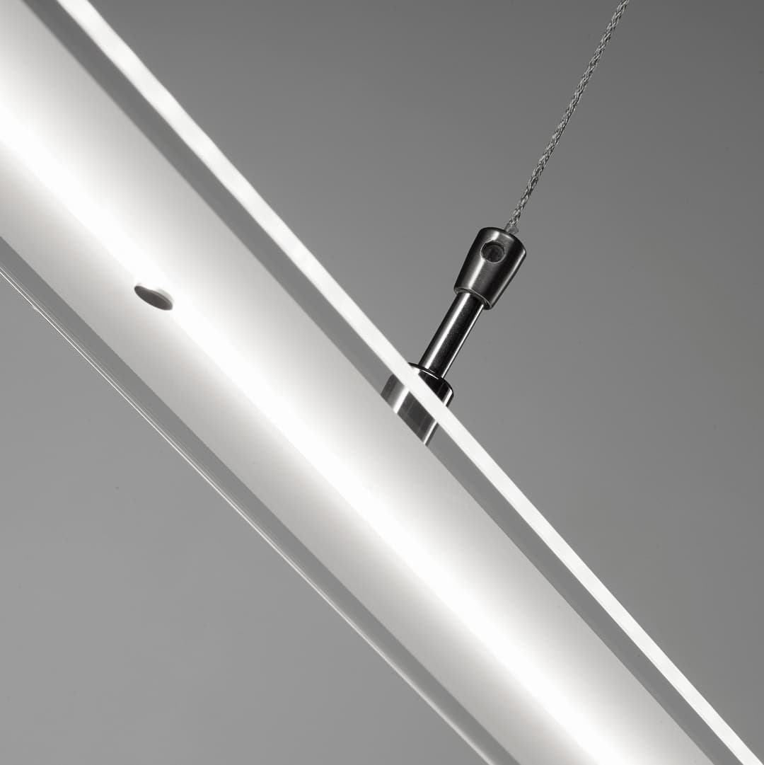 B.K.Licht LED Pendelleuchte | Silber