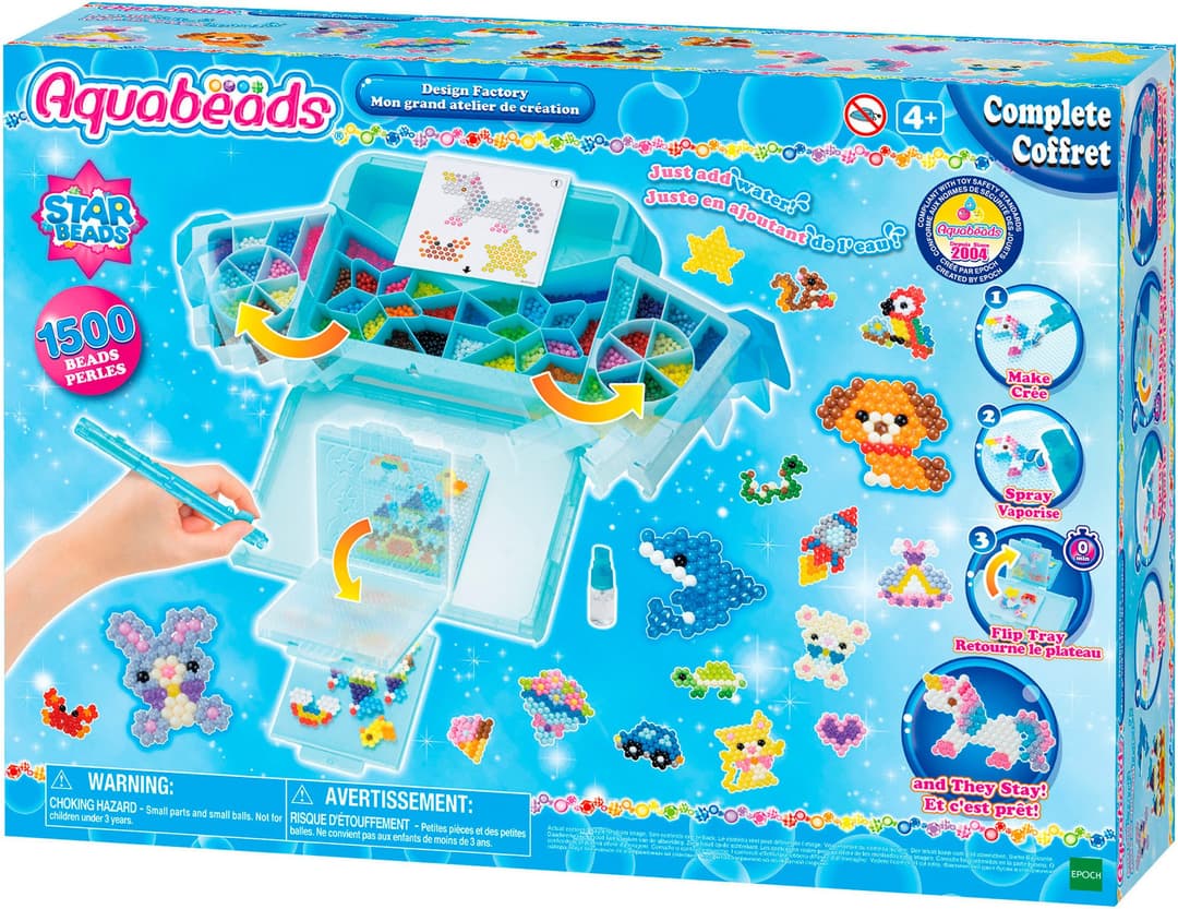 Aquabeads Kreativset Designfabrik | Mehrfarbig