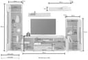 OTTO home Wohnwand Ribe Set-5 St. | Braun 4