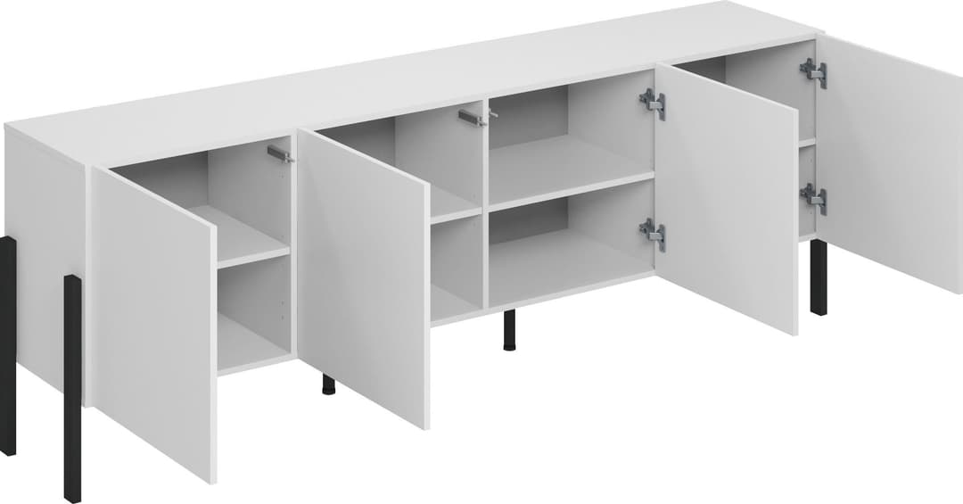 OTTO home Kommode Jukon | Weiß