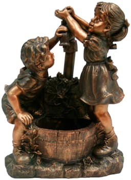 Ubbink Gartenbrunnen Wasserspiel Memphis | Braun