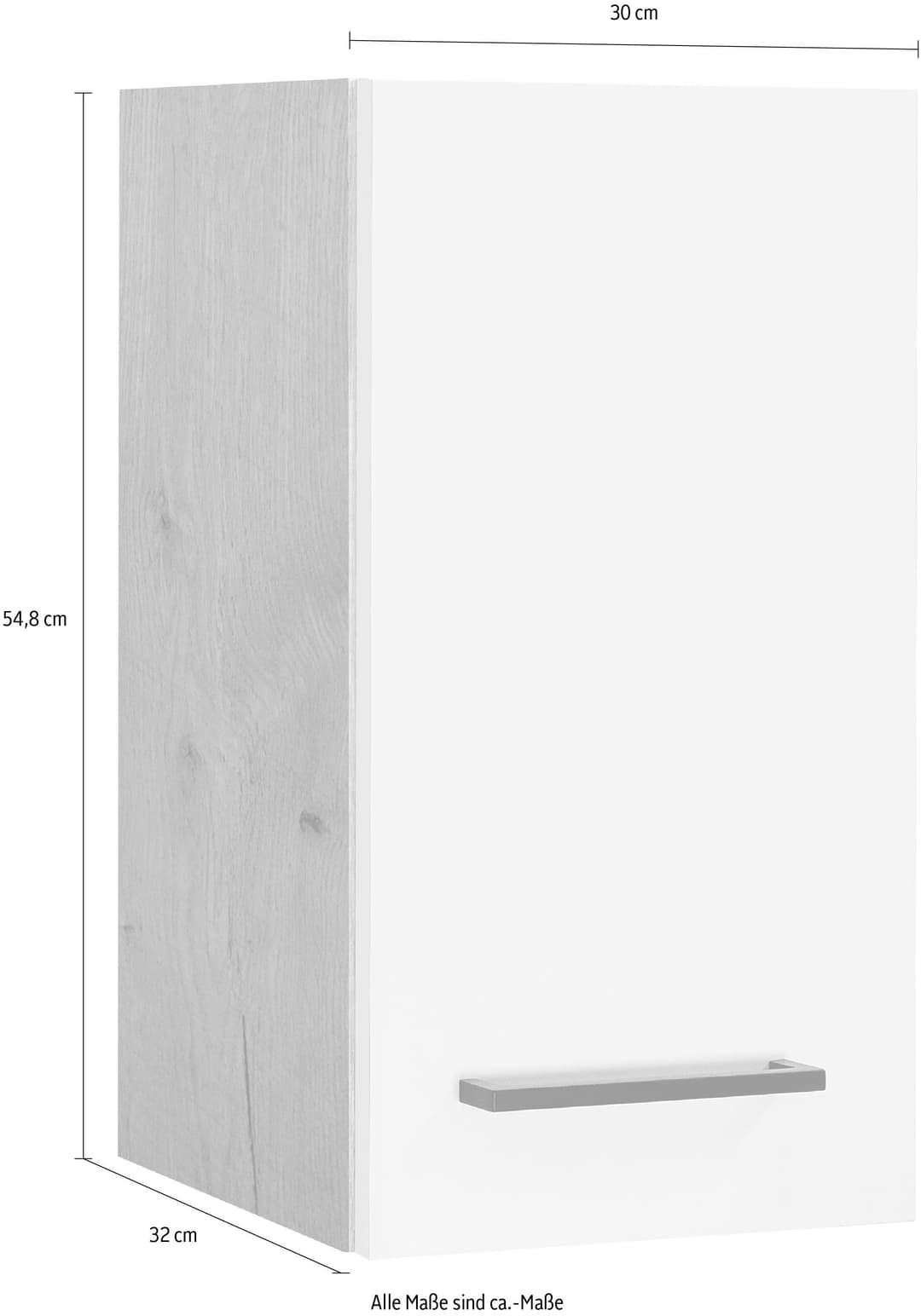 Flex-Well Hängeschrank Morena | Holztöne