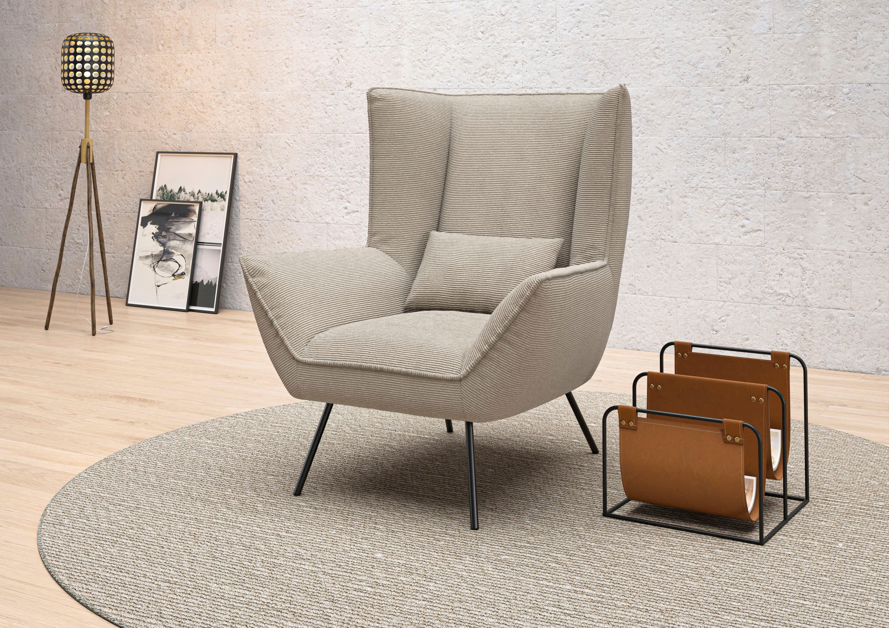 Home affaire Sessel Kilrea Relaxsessel | Beige