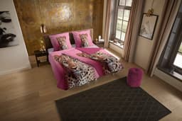 PURE luxury collection Leona Bettwäsche-Set | Rosa