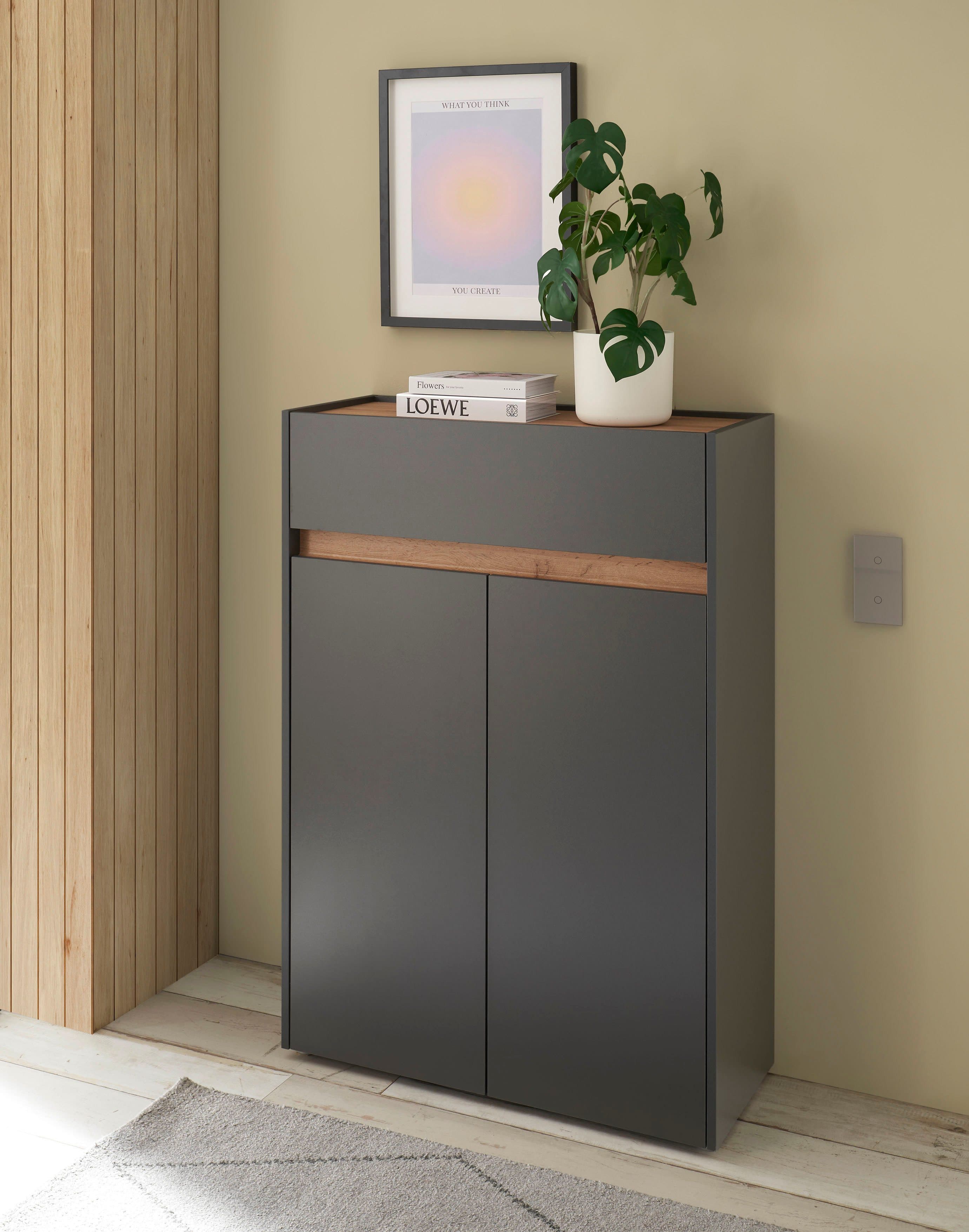 Home affaire Schuhschrank City/Giron | Grau