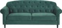 ATLANTIC home collection 2-Sitzer Carla | Grün