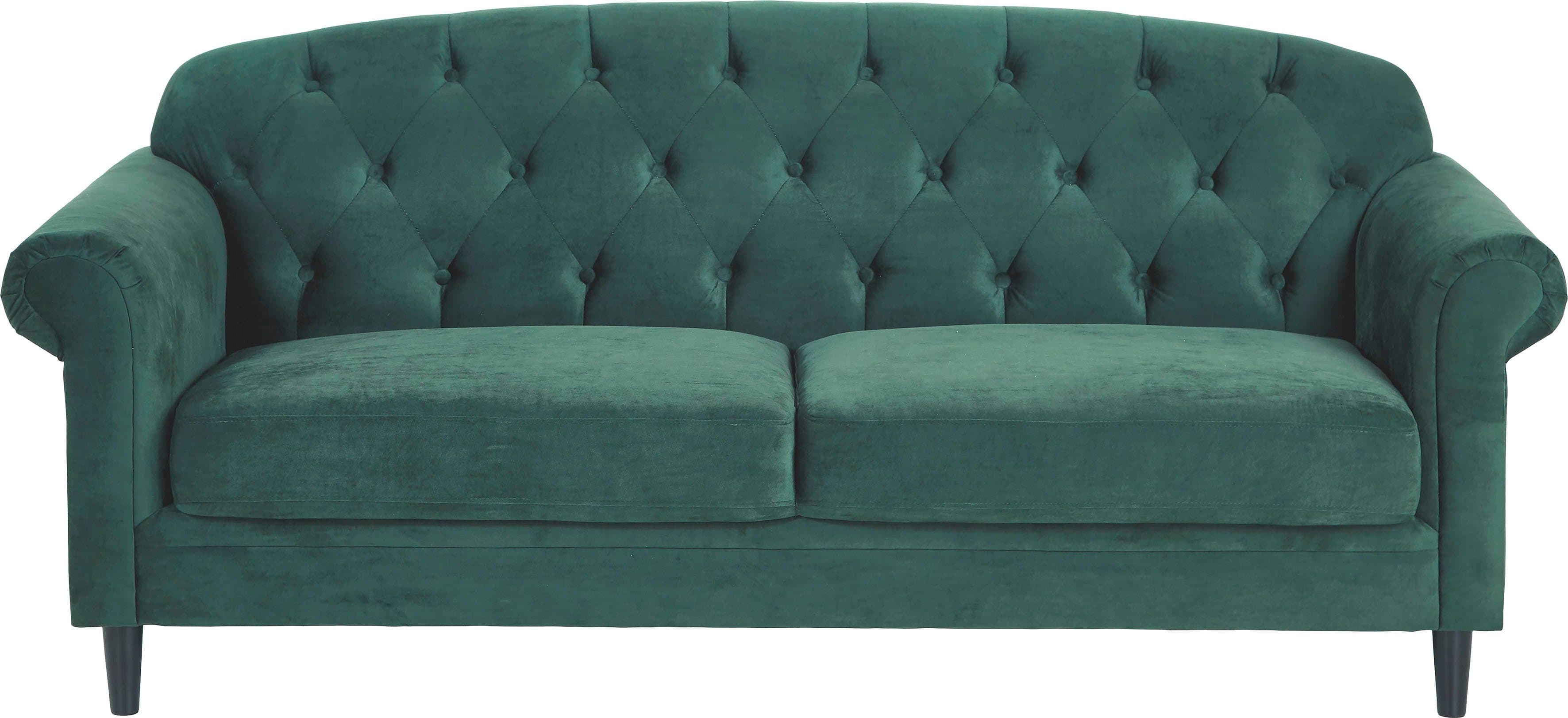 ATLANTIC home collection 2-Sitzer Carla | Grün