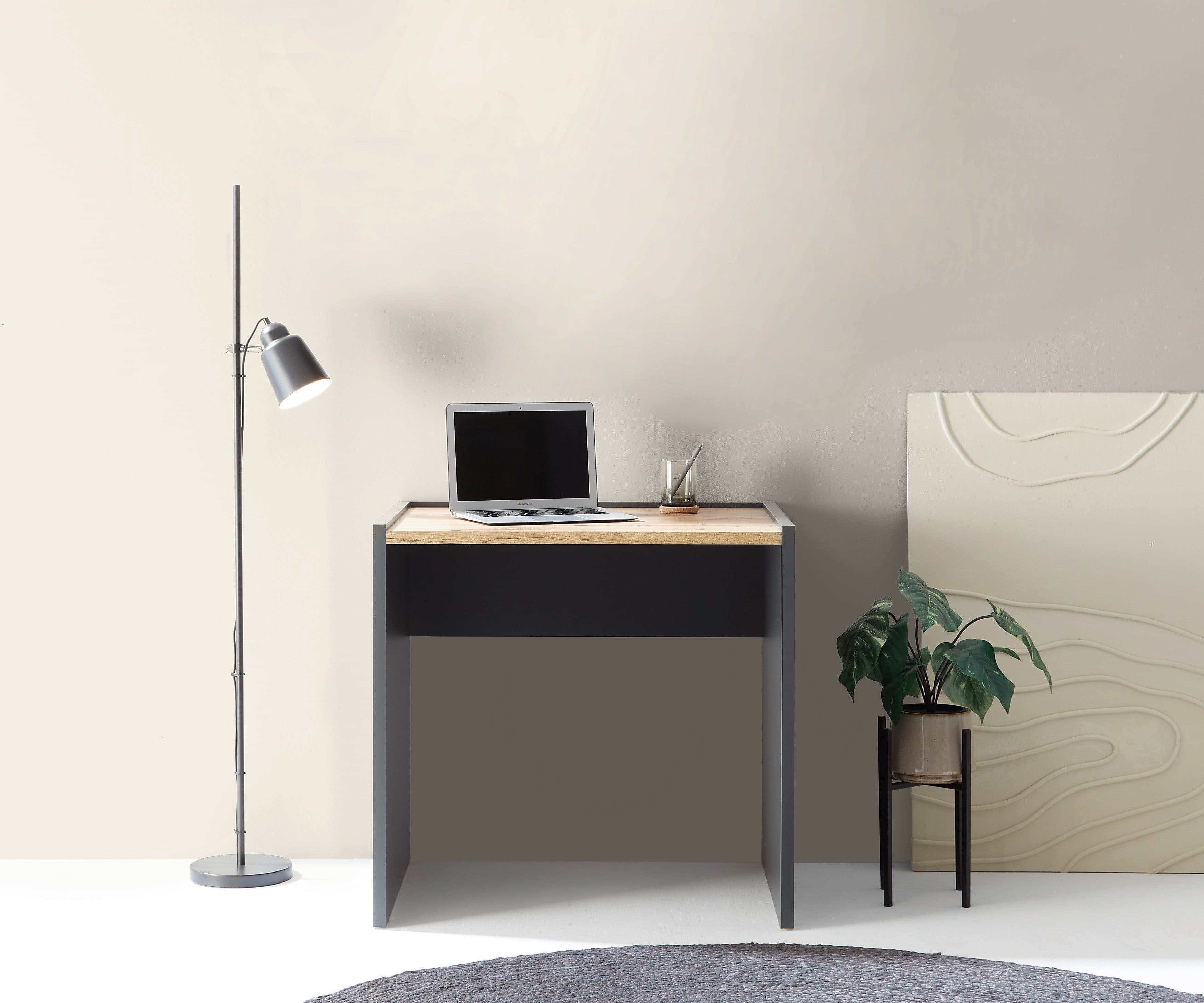 Home affaire Schreibtisch CiTY/GiRON | Braun