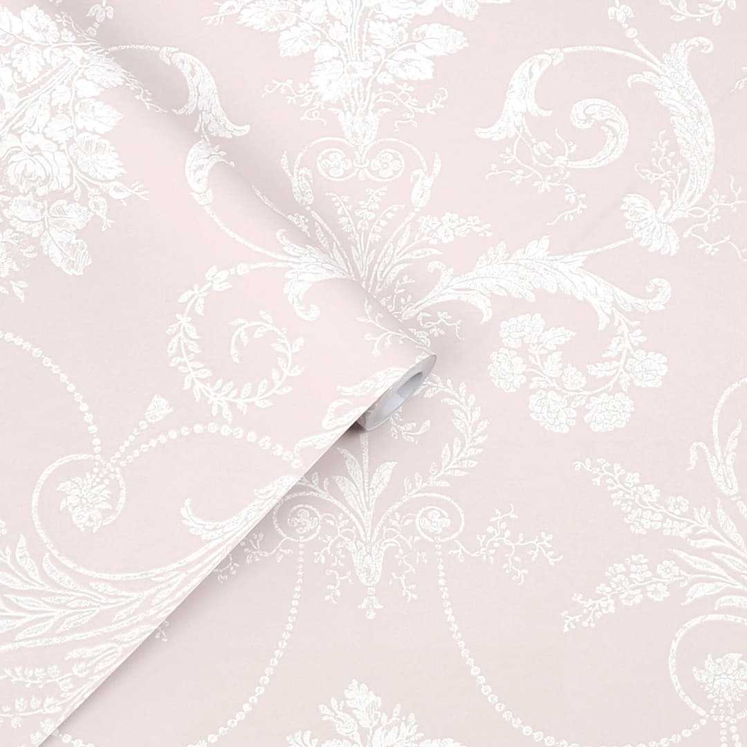 LAURA ASHLEY Vliestapete Josette | Lila