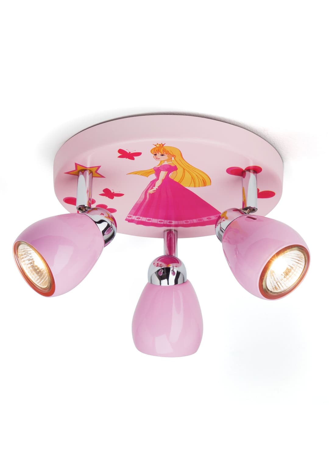 Brilliant PRINCESS Deckenstrahler | Rosa