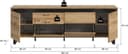 Home affaire Lowboard TOMA | Holztöne 5