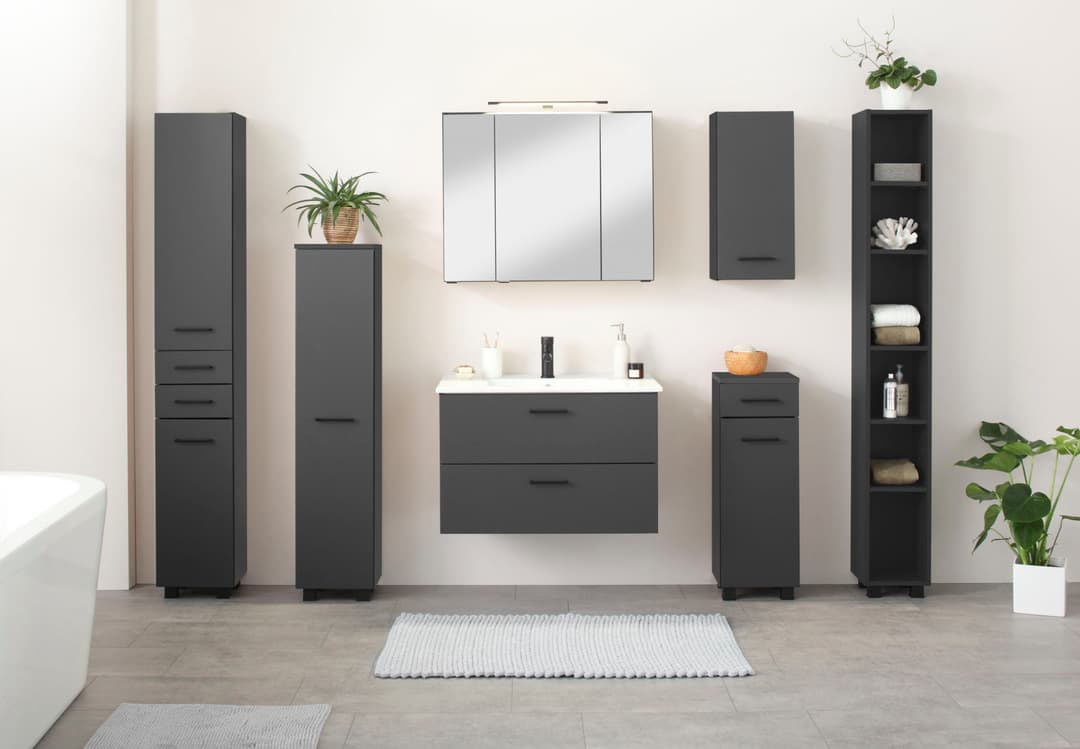 welltime Midischrank Trento | Grau
