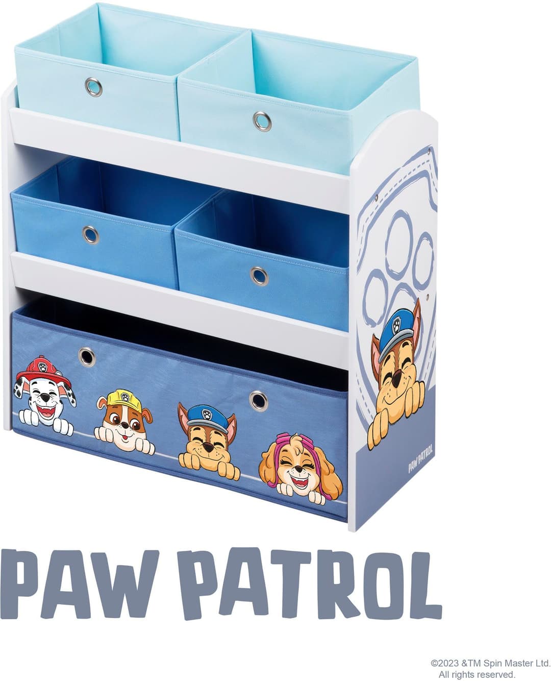roba Kinderregal PAW Patrol | Weiß