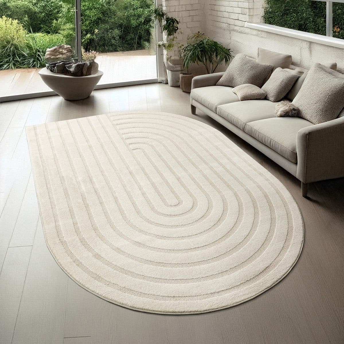 the carpet Teppich Everest | Beige