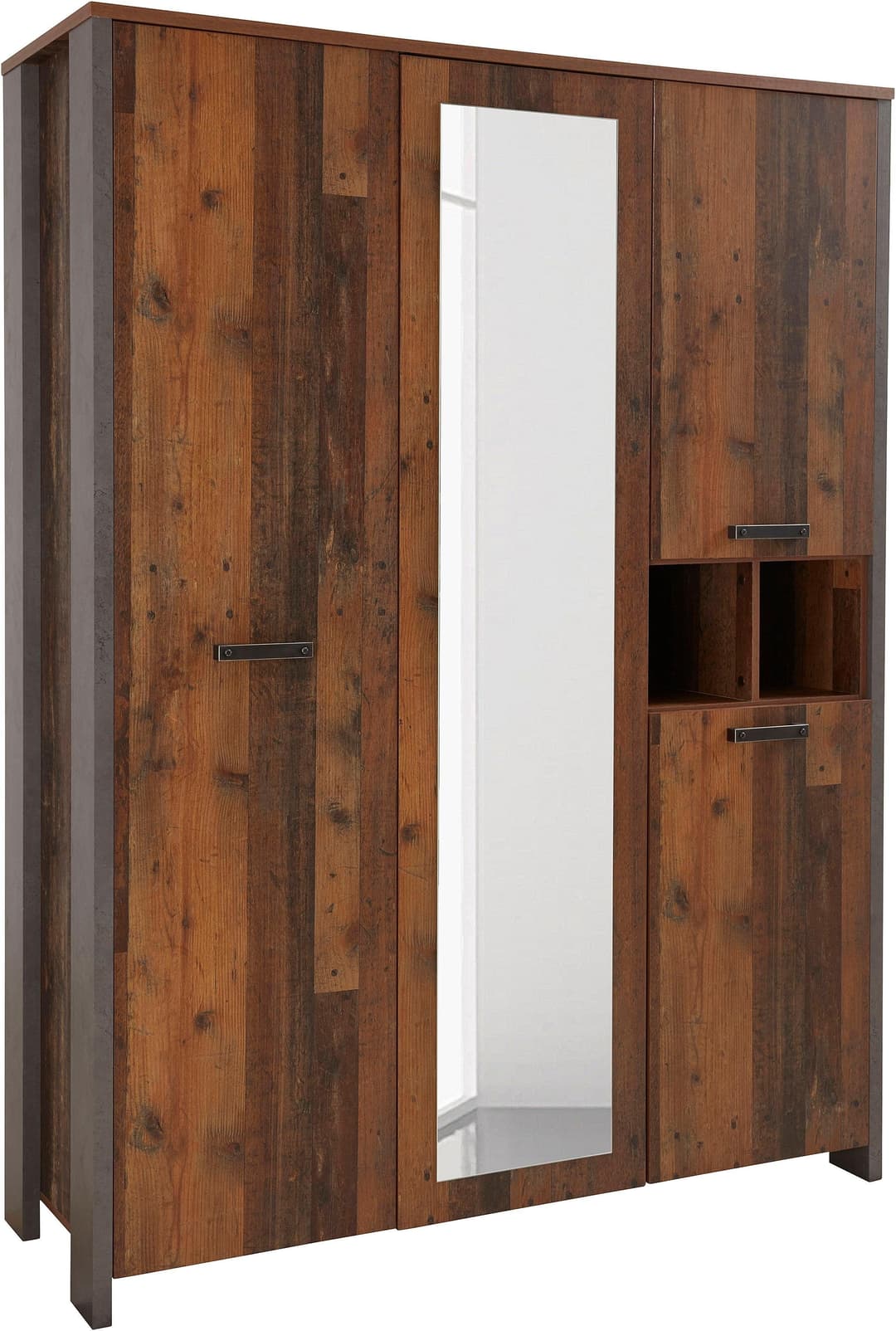 FORTE Kleiderschrank Clif | Grau