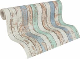 living walls Vliestapete Best of Wood`n Stone 2nd Edition | Braun