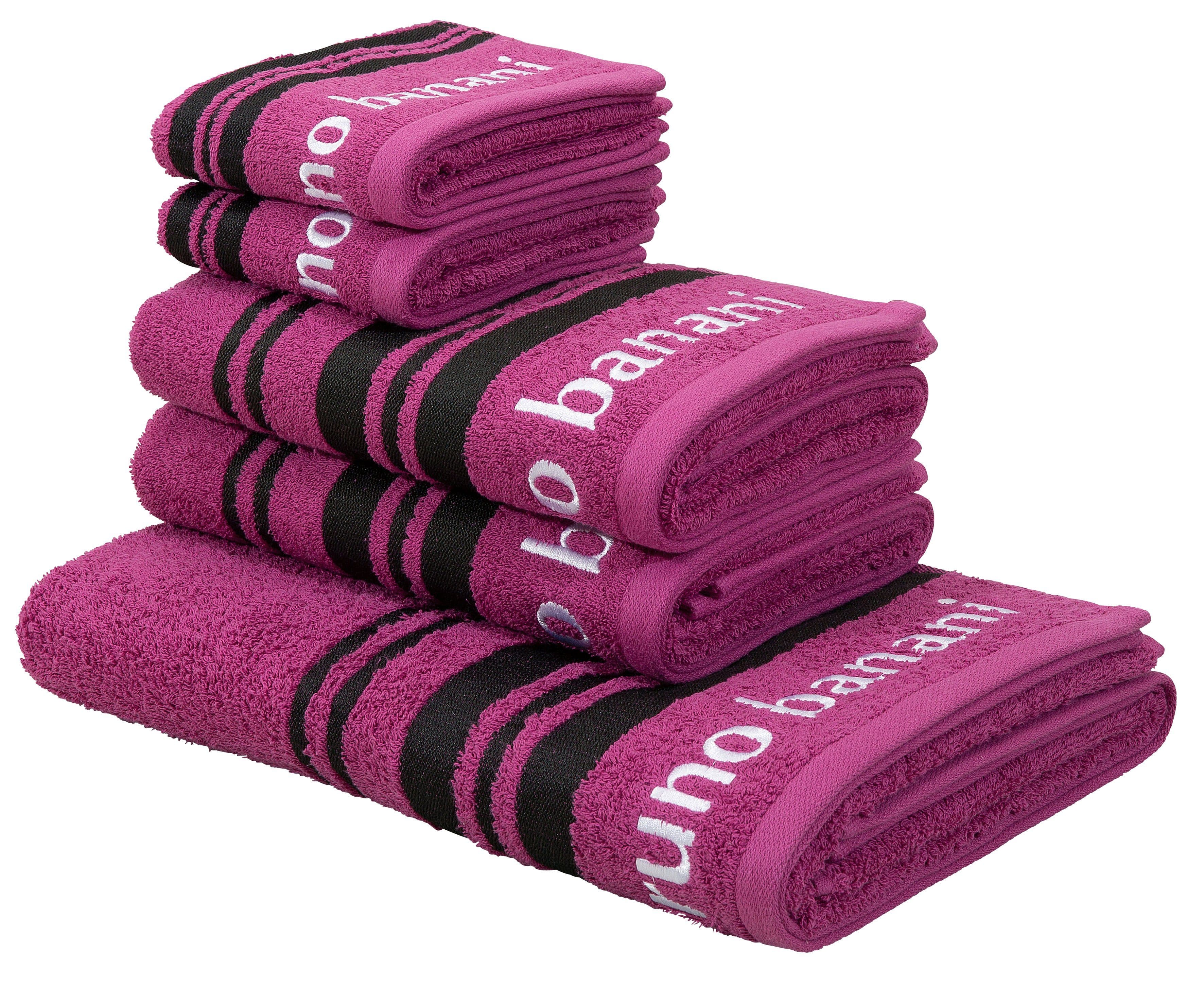 Bruno Banani Handtuch Set Daniel | Mehrfarbig