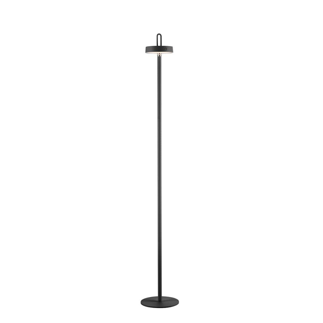 JUST LIGHT Stehlampe AMAG | Schwarz