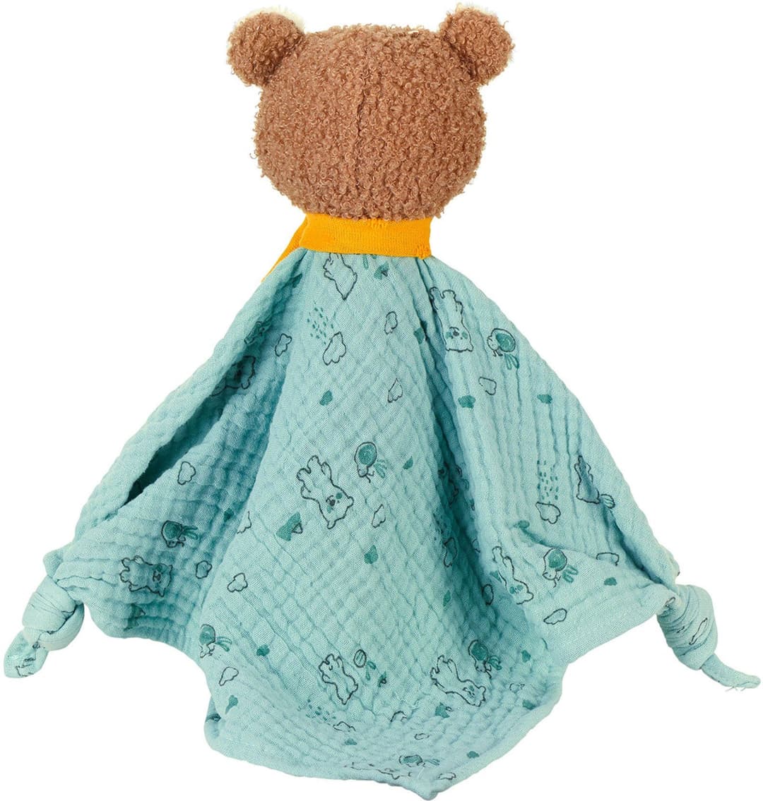 Sterntaler® Schmusetuch Musselin Ben, M | Blau