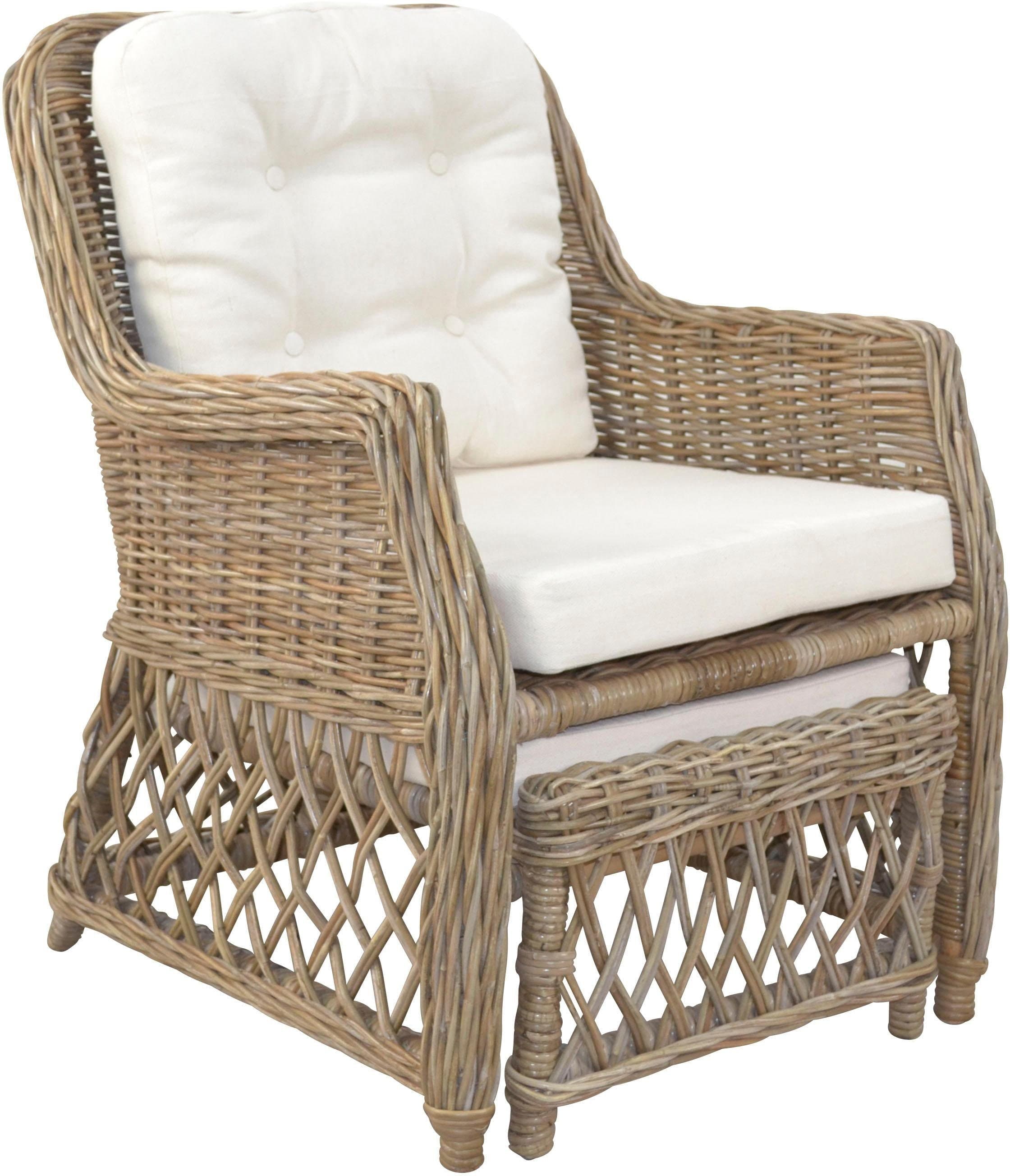 Home affaire Rattanstuhl | Braun