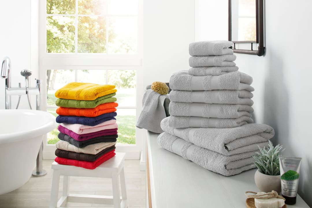 OTTO home Handtuch Set Vanessa | Grau
