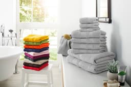 OTTO home Handtuch Set Vanessa | Grau