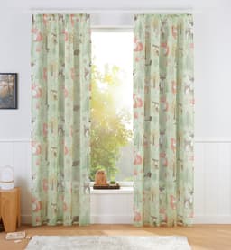 OTTO home Gardine Waldtiere | Grün