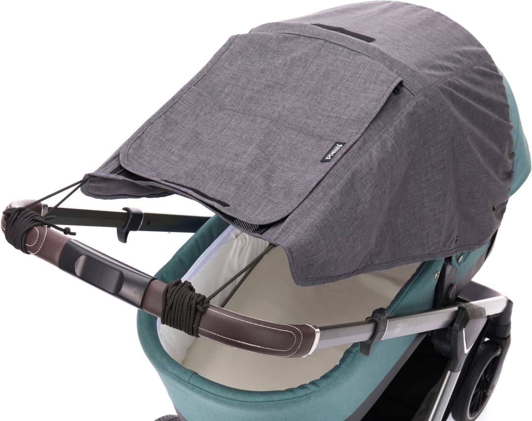 Fillikid Kinderwagen-Sonnenschutzhülle Sonnenschutz Deluxe | Grau