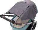 Fillikid Kinderwagen-Sonnenschutzhülle Sonnenschutz Deluxe | Grau 2