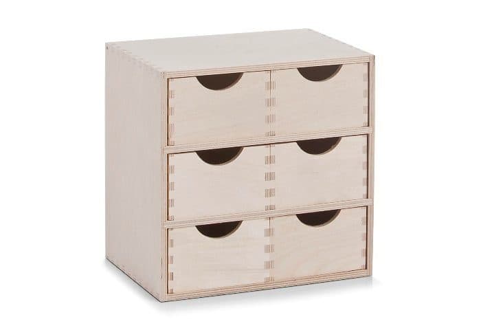 Zeller Present Schubladenbox | Holztöne