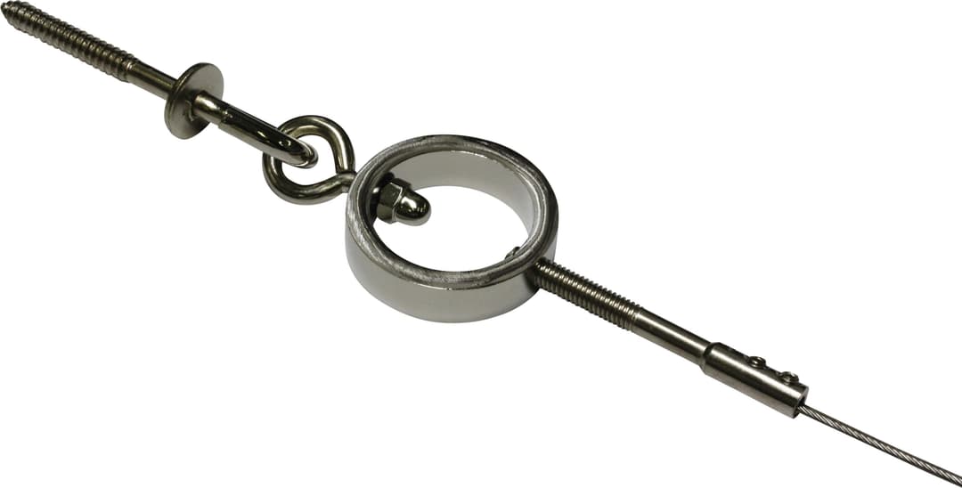 GARDINIA Seilspanngarnitur Ring | Silber