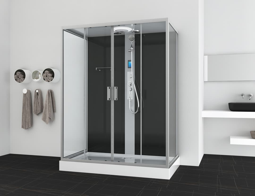 Sanotechnik Komplettdusche NEW YORK | Weiß