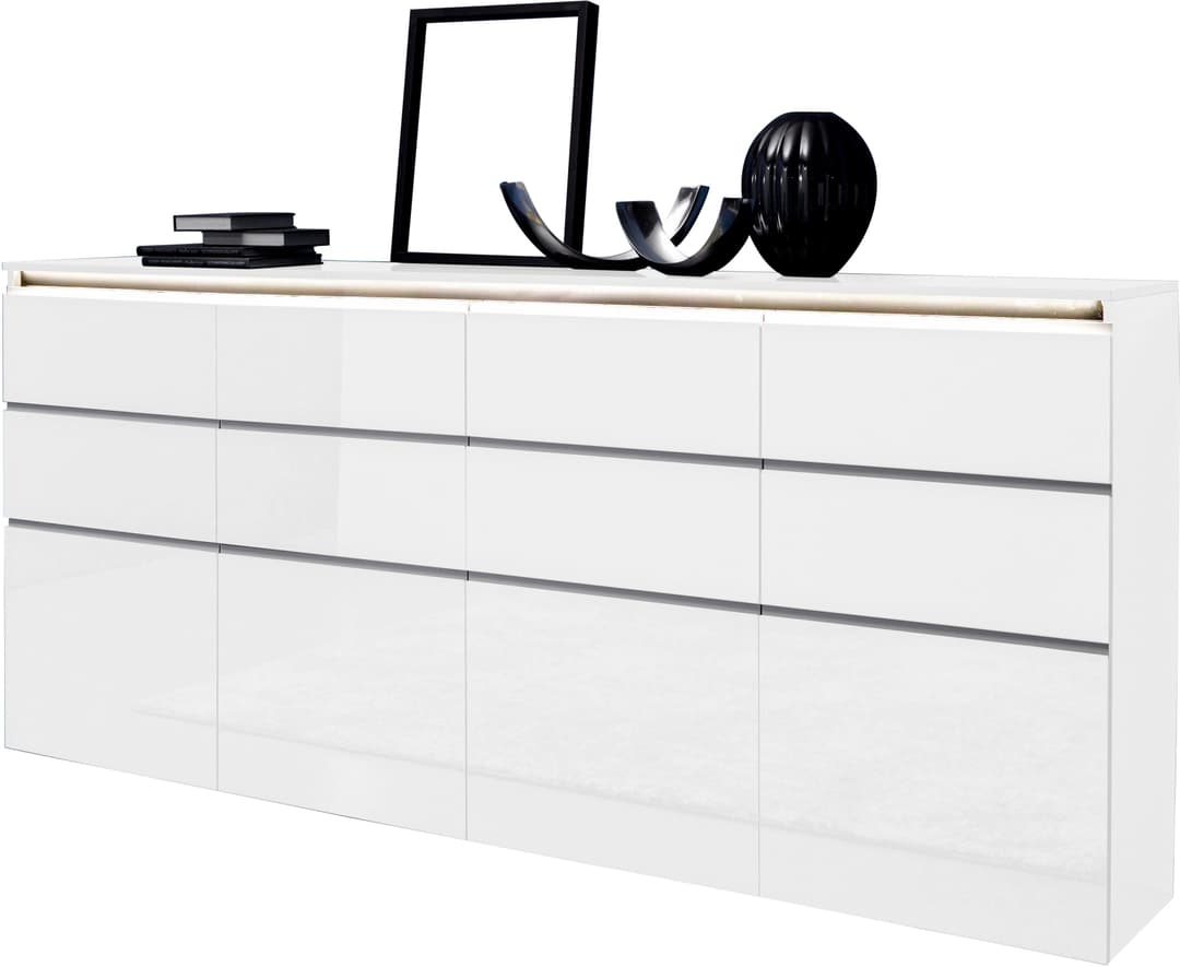 Home affaire Highboard Magic | Weiß