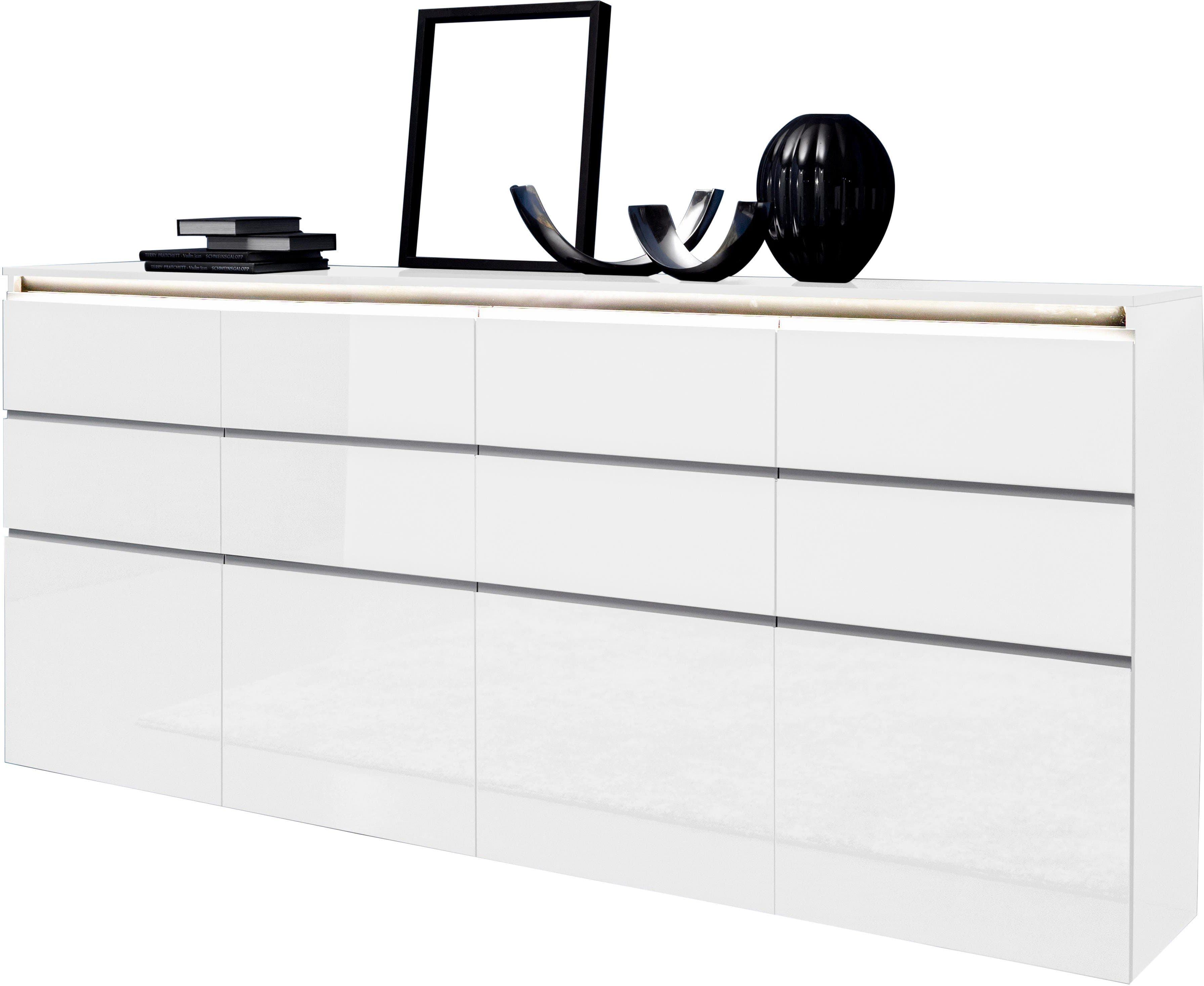 Home affaire Highboard Magic | Weiß