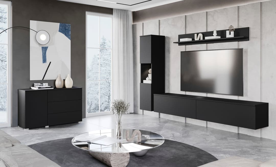 OTTO home Sideboard PARIS | Schwarz