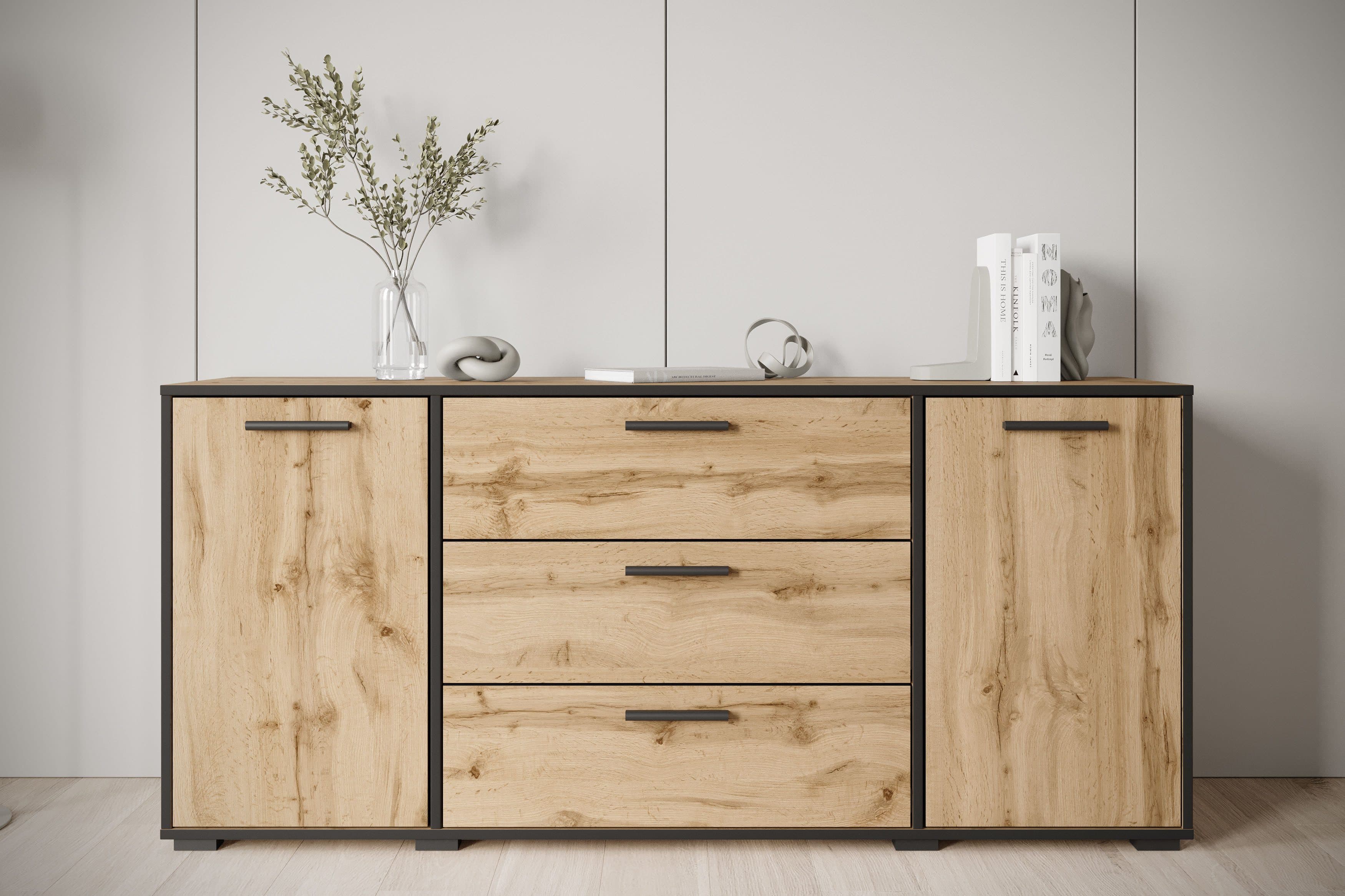 Home affaire Sideboard BOGOTA | Holztöne