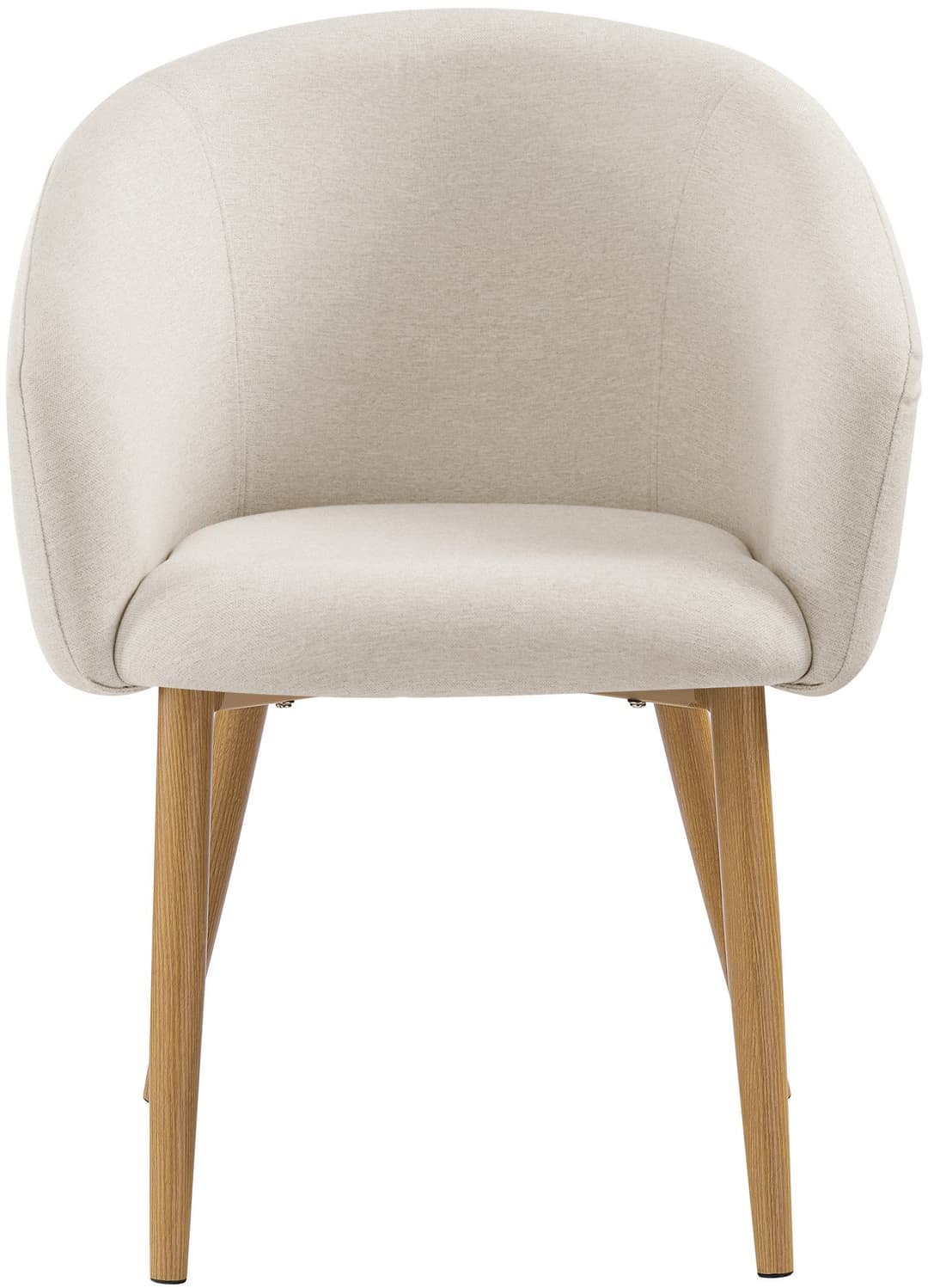 SalesFever Armlehnstuhl Komfortabler Esszimmerstuhl mit Stil | Beige
