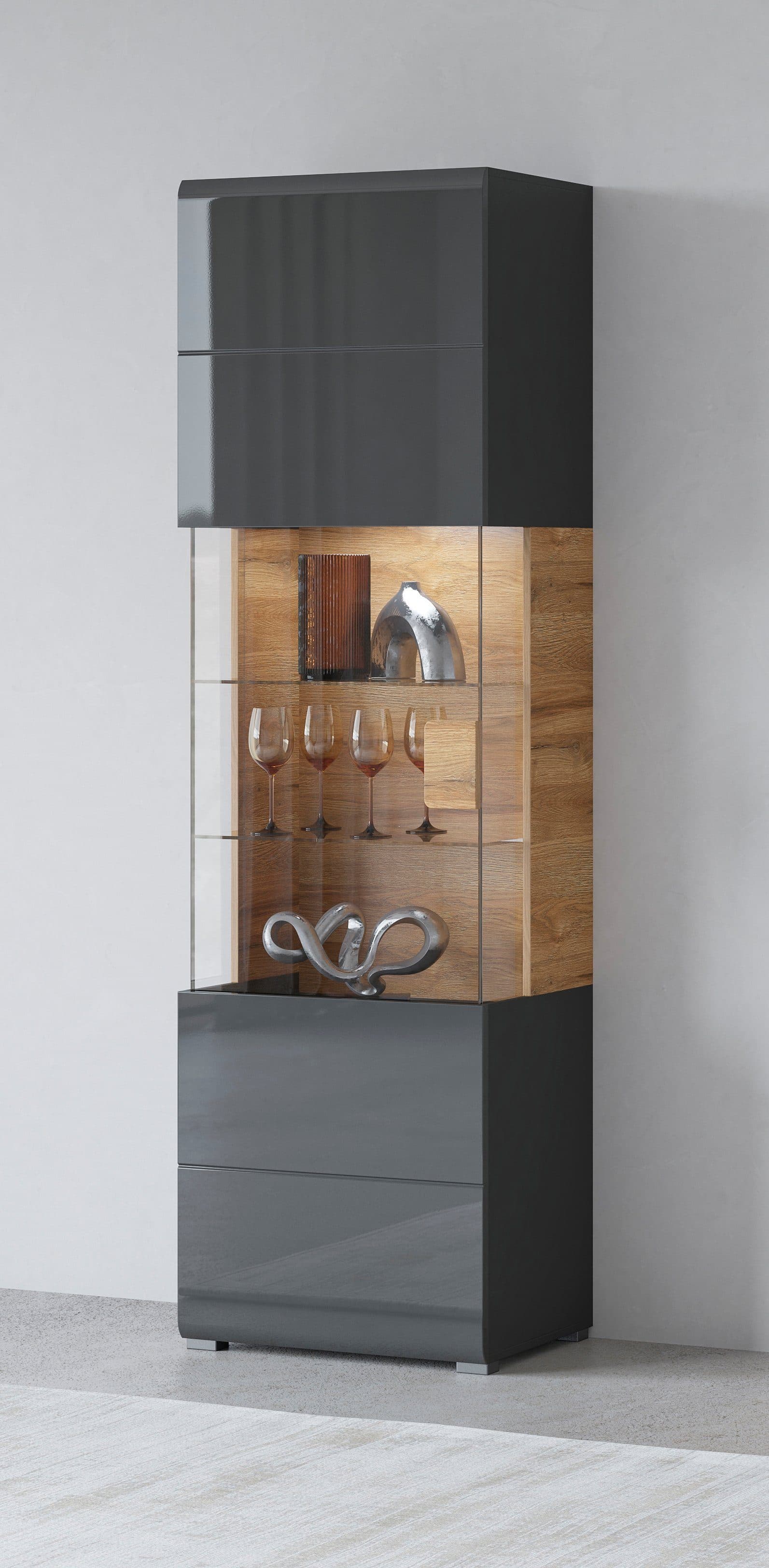 OTTO home Vitrine Toledo | Grau